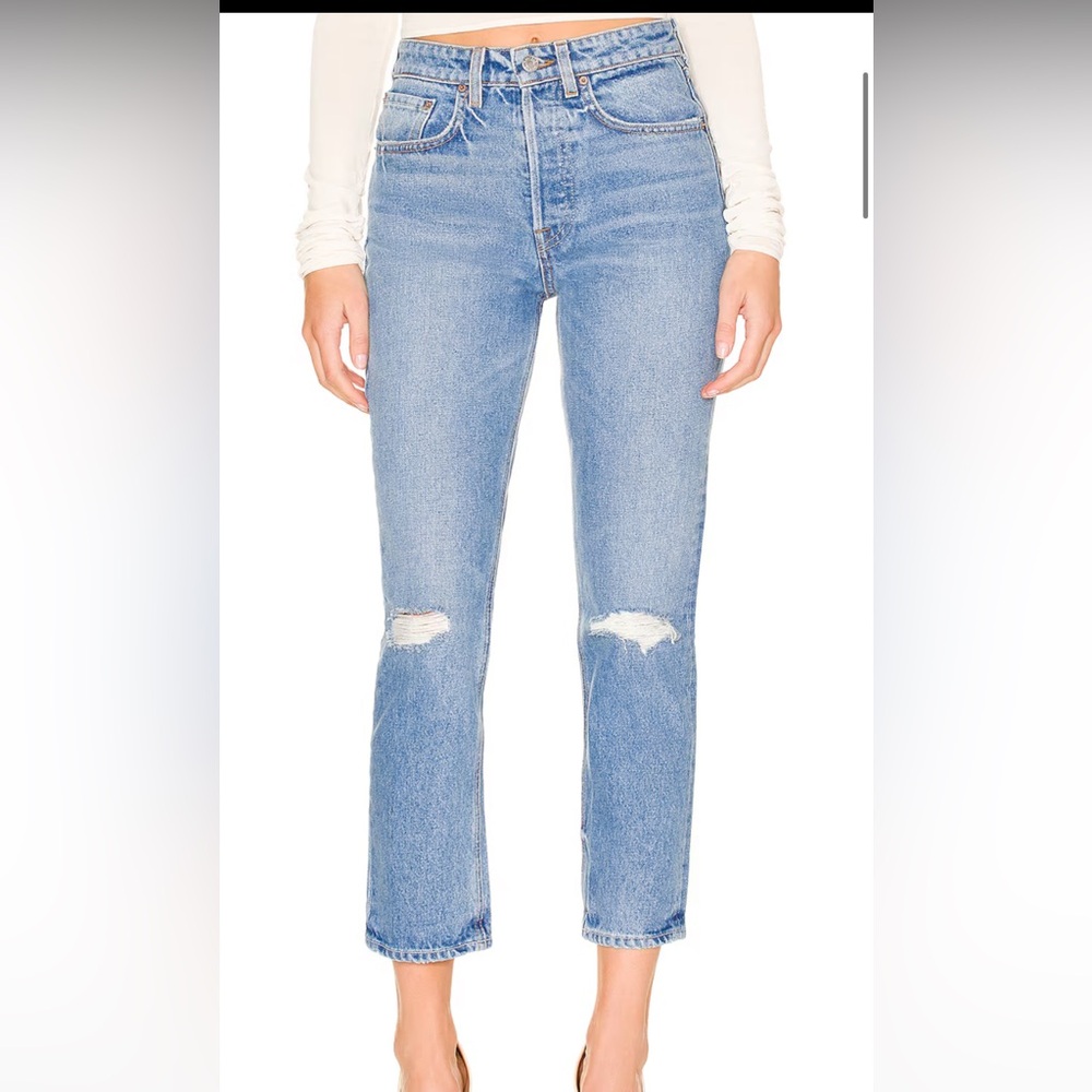 GRLFRND Karolina High Rise Straight Crop - 26